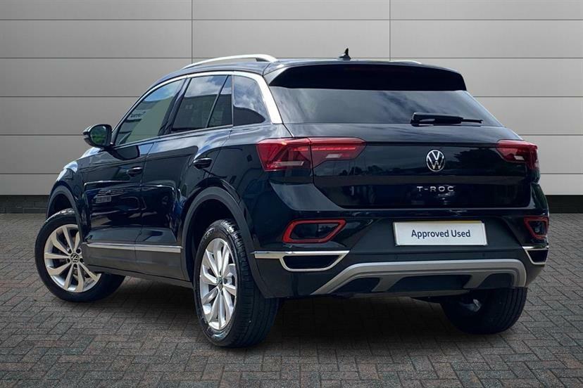 Volkswagen T-Roc 1.5 Tsi Style GD25AXY Black #3