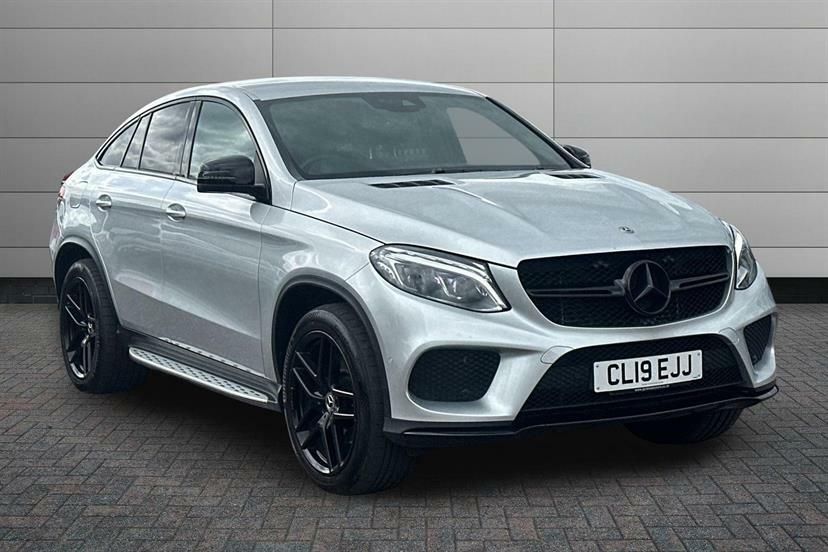 Mercedes-Benz GLE Coupe Gle 350D 4Matic Amg Night Edition 9G-tronic Silver
