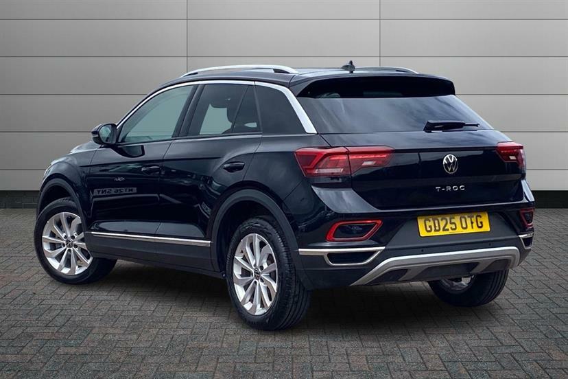 Volkswagen T-Roc 1.5 Tsi Style GD25OTG Black #3