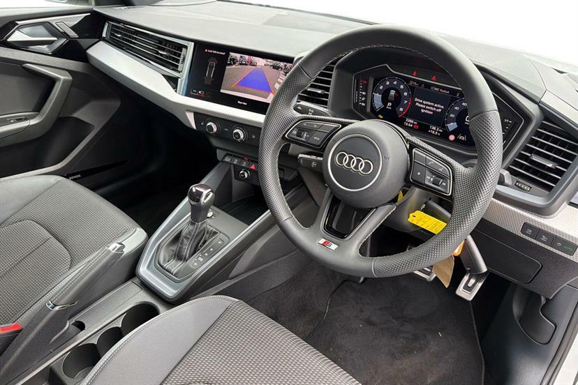 Audi A1 30 Tfsi S Line S Tronic Tech Pack DA25OCE White #6