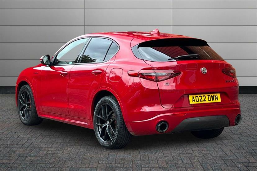 Alfa Romeo Stelvio 2.0 Turbo 280 Veloce AO22DWN Red #3