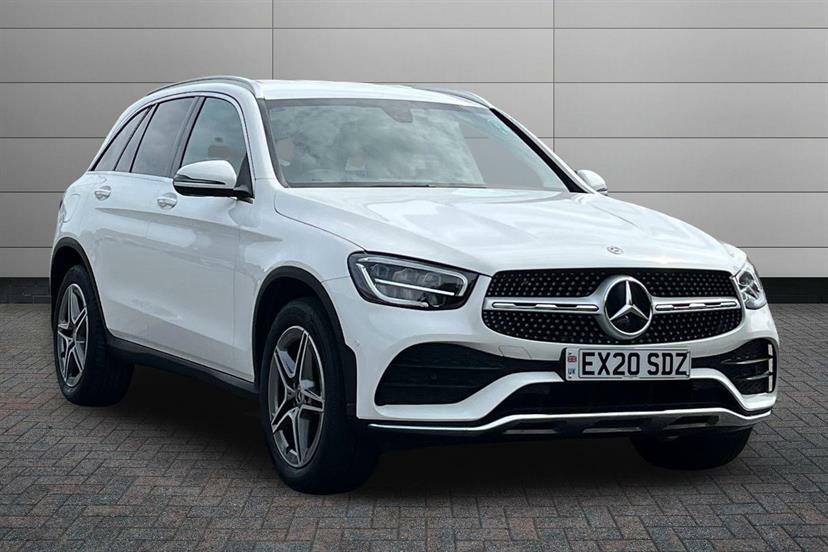 Mercedes-Benz GLC Class 220D 4Matic Amg Line 9G-tronic White