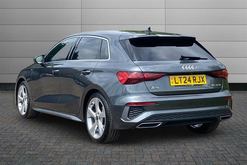 Audi A3 35 Tfsi S Line S Tronic Tech Pack LT24RJX Grey #3