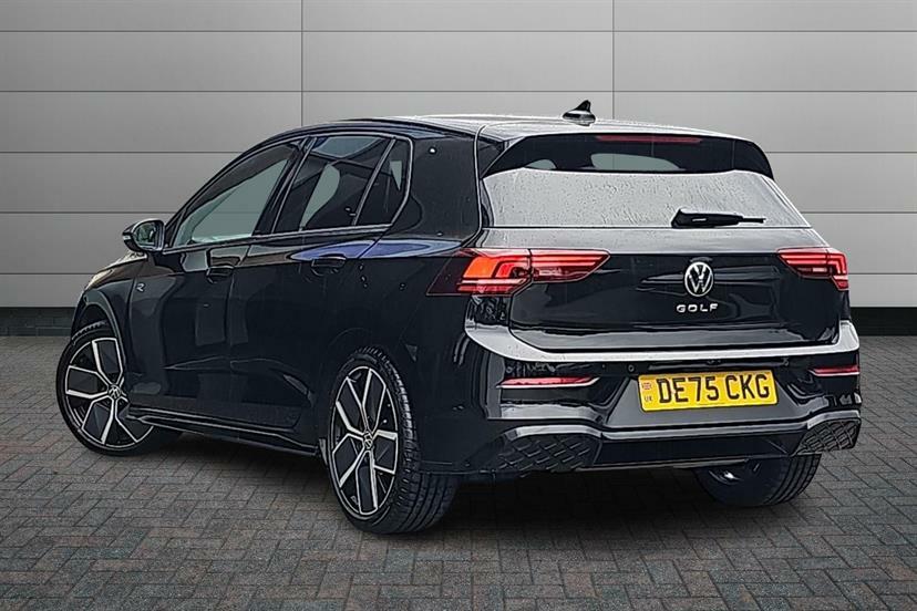 Volkswagen Golf 1.5 Tsi 150 R-line DE75CKG Black #3