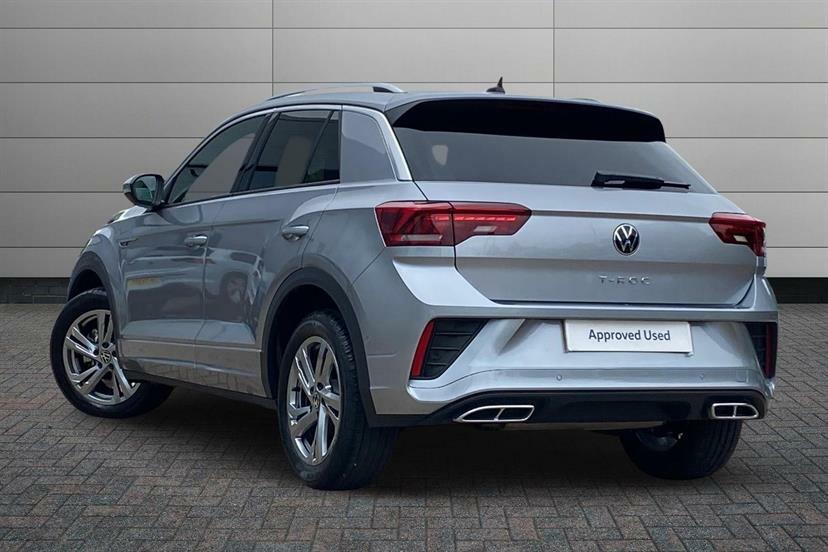Volkswagen T-Roc 1.5 Tsi R-line Dsg KP75BDU Silver #3