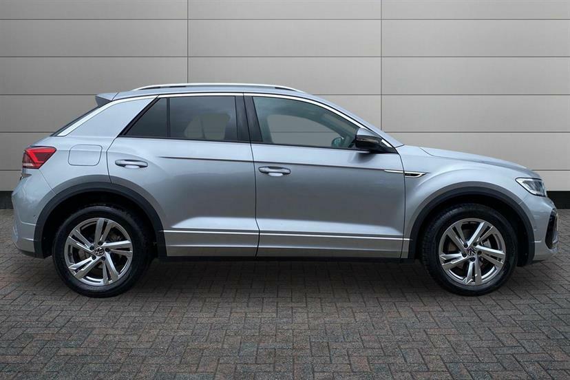 Volkswagen T-Roc 1.5 Tsi R-line Dsg KP75BDU Silver #4