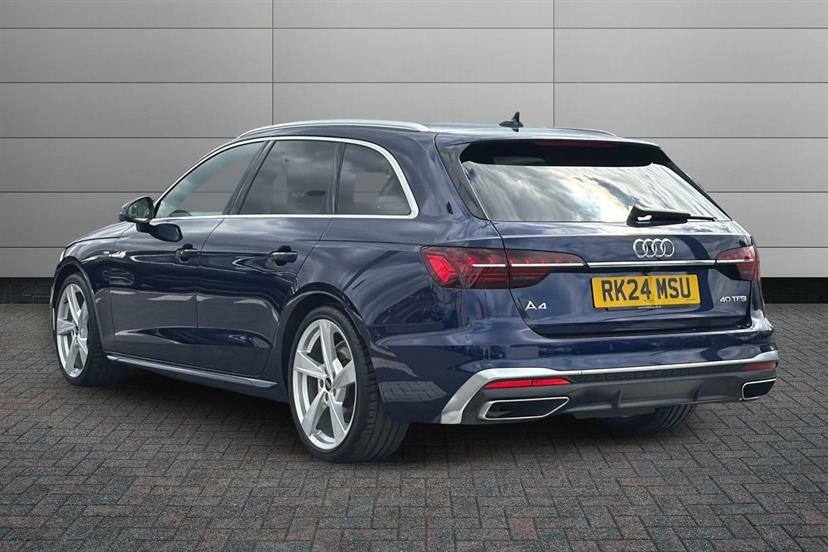 Audi A4 40 Tfsi 204 S Line S Tronic RK24MSU Blue #3