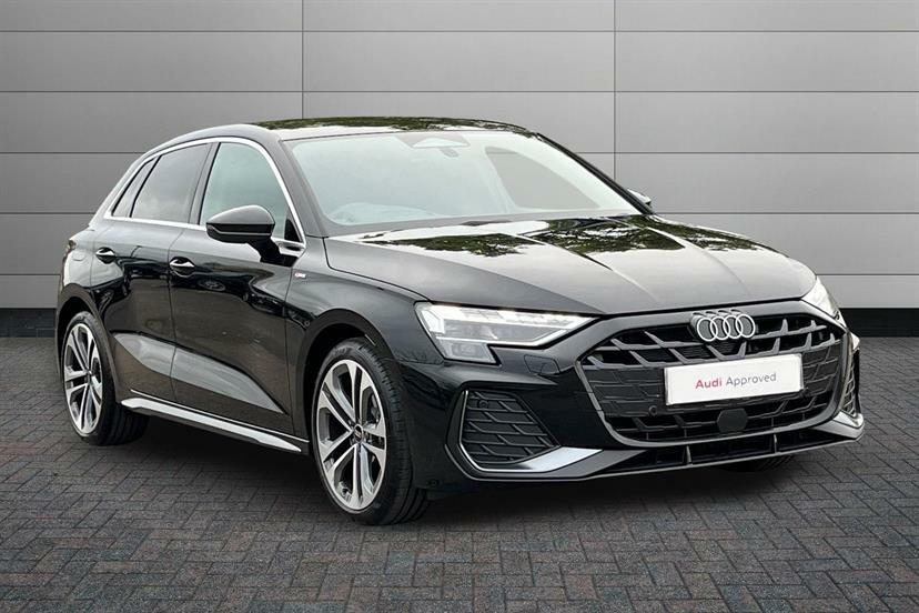 Audi A3 1.5 Tfsi 116 S Line S Tronic Black