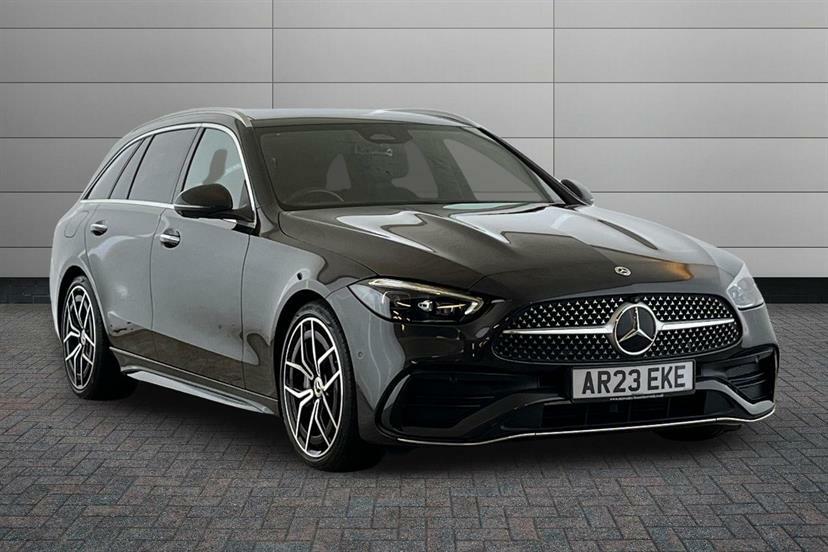 Mercedes-Benz C Class C300 Amg Line Premium Plus 9G-tronic Grey