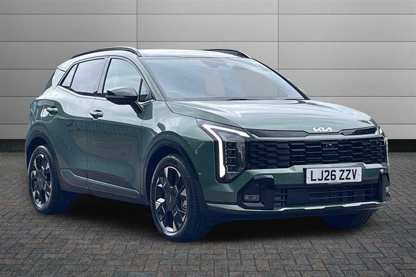 Kia Sportage 1.6T Gdi Hev Gt-line S Awd Green