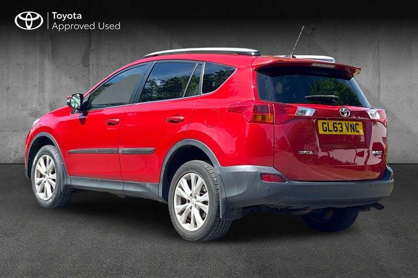 Toyota Rav 4 2.2 D-cat Invincible GL63VNC Red #3