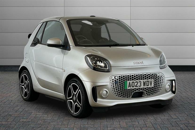 Smart Fortwo Cabrio 60Kw Eq Pulse Premium 17Kwh 22Kwch Silver