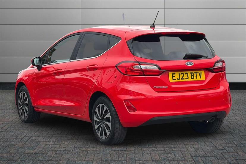 Ford Fiesta 1.0 Ecoboost Titanium EJ23BTV Red #3