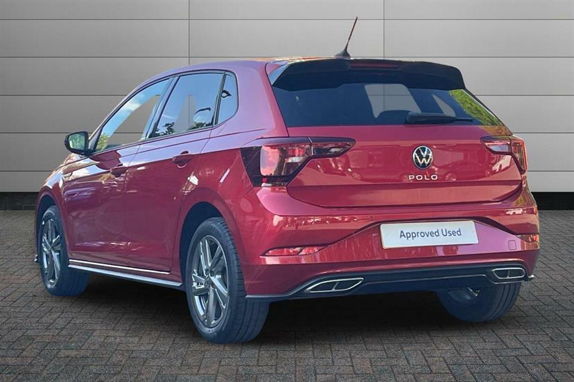 Volkswagen Polo 1.0 Tsi R-line YA22RWL Red #3