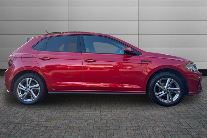 Volkswagen Polo 1.0 Tsi R-line YA22RWL Red #4