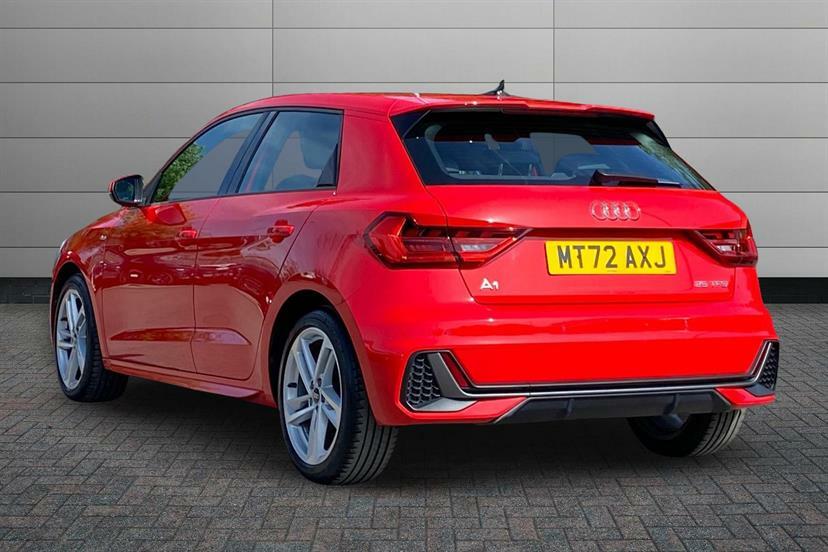 Audi A1 25 Tfsi S Line MT72AXJ Red #3