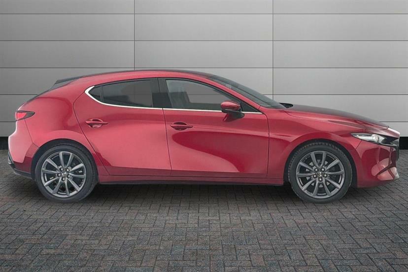 Mazda 3 2.0 E-skyactiv G Mhev Gt Sport Tech Edition FX23LZL White #4