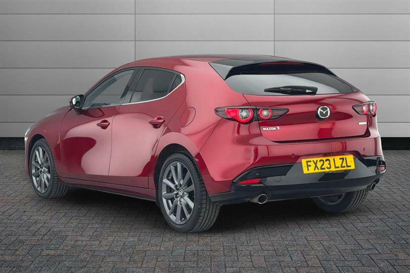 Mazda 3 2.0 E-skyactiv G Mhev Gt Sport Tech Edition FX23LZL White #3