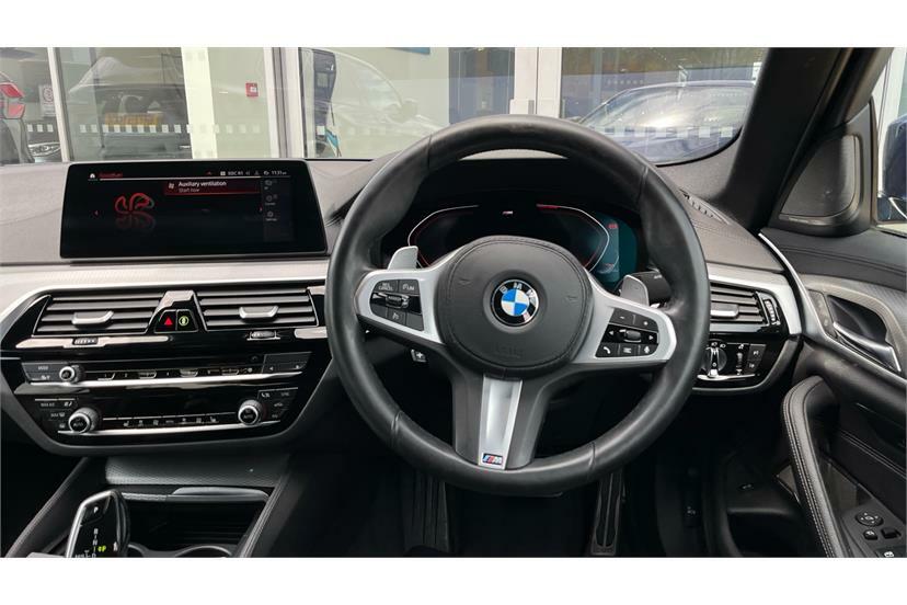 BMW 5 Series 520I M Sport Blue #5