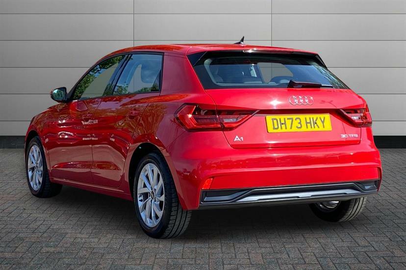 Audi A1 30 Tfsi 110 Sport S Tronic DH73HKY Red #3