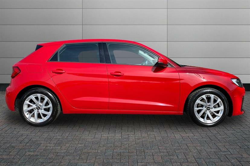 Audi A1 30 Tfsi 110 Sport S Tronic DH73HKY Red #4