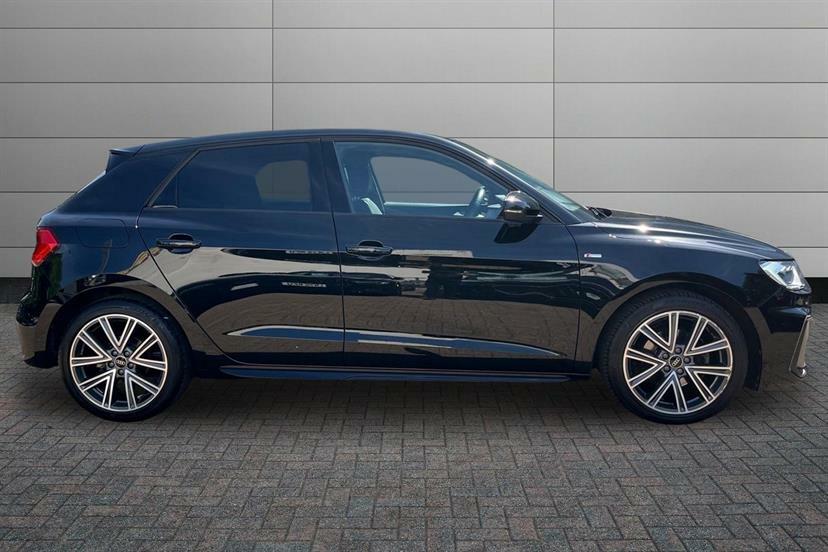 Audi A1 30 Tfsi S Line S Tronic KE24BKK Black #4