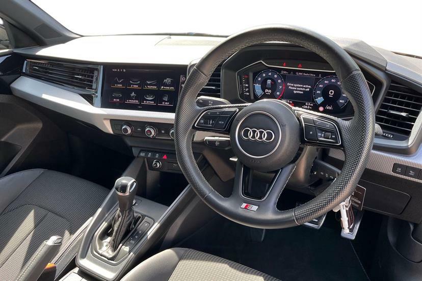 Audi A1 30 Tfsi S Line S Tronic KE24BKK Black #6