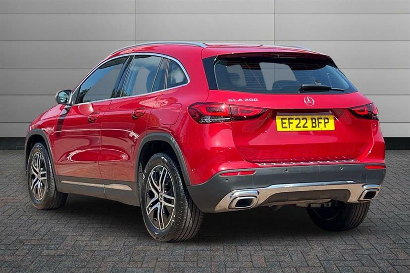 Mercedes-Benz GLA Class 200 Sport Executive EF22BFP Red #2