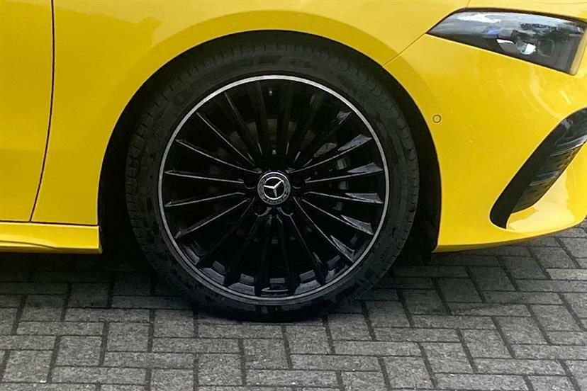 Mercedes-Benz A Class A200 Exclusive Launch Edition DA73BCK Yellow #4