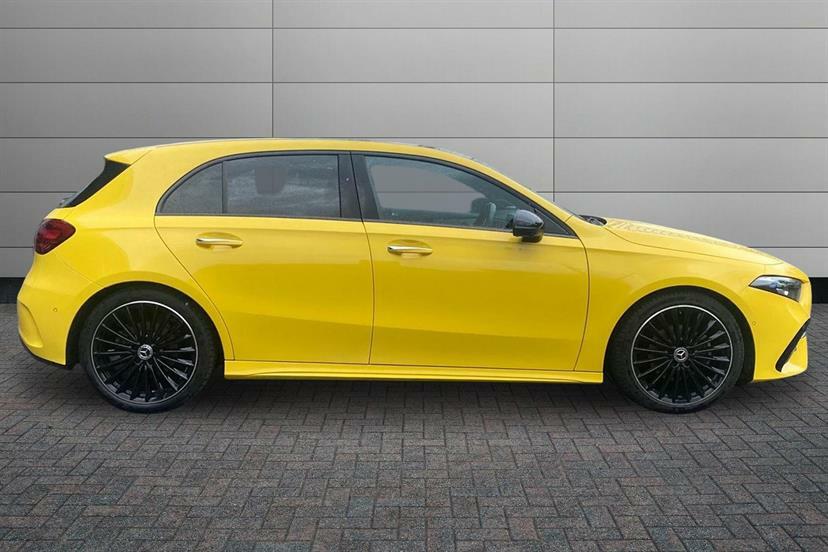 Mercedes-Benz A Class A200 Exclusive Launch Edition DA73BCK Yellow #3