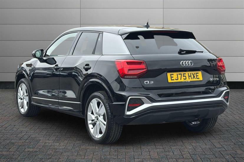 Audi Q2 30 Tfsi 116 S Line EJ75HXE Black #3