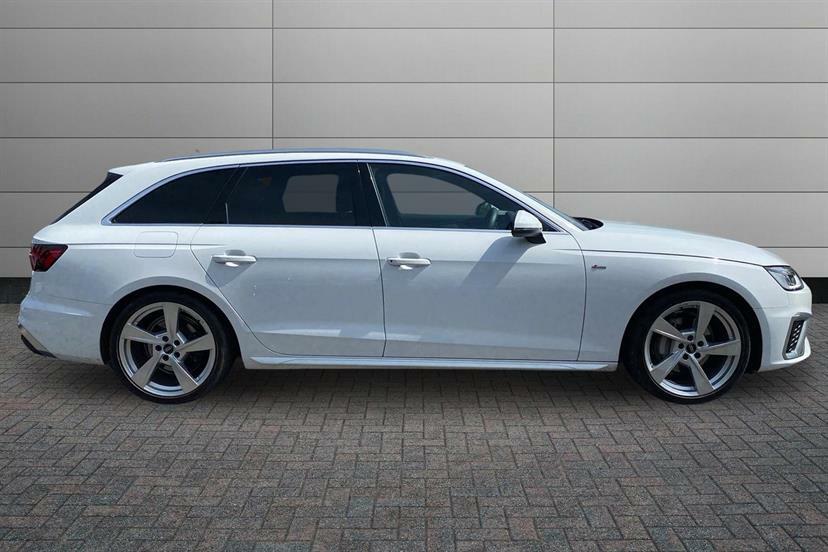 Audi A4 40 Tfsi 204 S Line S Tronic RK24MYU White #4