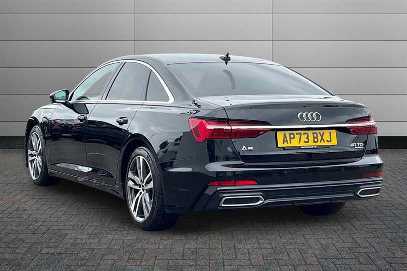 Audi A6 40 Tdi Quattro S Line S Tronic AP73BXJ Black #3
