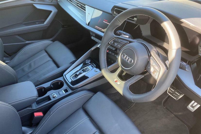 Audi A3 1.5 Tfsi 150 S Line S Tronic WR75MPO Black #6