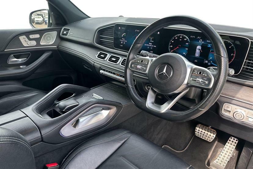 Mercedes-Benz GLE Class 300D 4Matic Amg Line Prem 9G-tron 7 St DK21VZE Silver #5