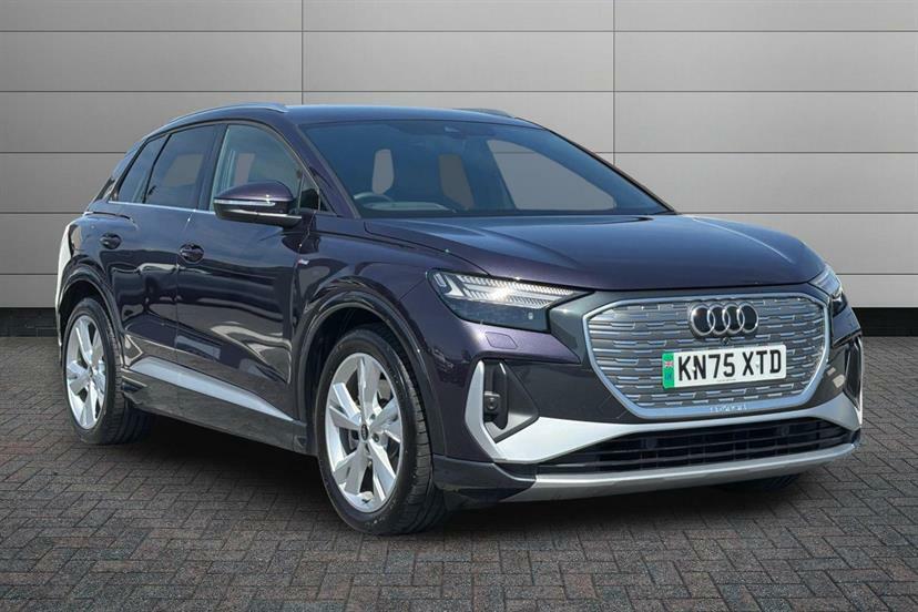 Audi Q4 E Tron 210Kw 45 82Kwh S Line Leathertech Pack Purple