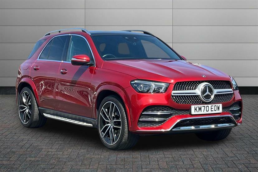 Mercedes-Benz GLE Class 350D 4Matic Amg Line Prem 9G-tron 7 St Red