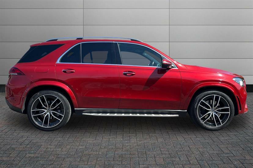 Mercedes-Benz GLE Class 350D 4Matic Amg Line Prem 9G-tron 7 St KM70EOW Red #3