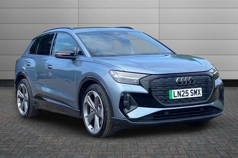 Audi Q4 E Tron 210Kw 45 Qtro 82Kwh Black Ed Tech Pack Blue