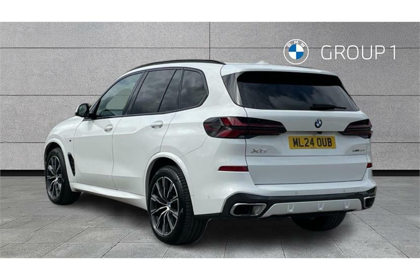 BMW X5 Xdrive40d Mht M Sport ML24OUB White #2