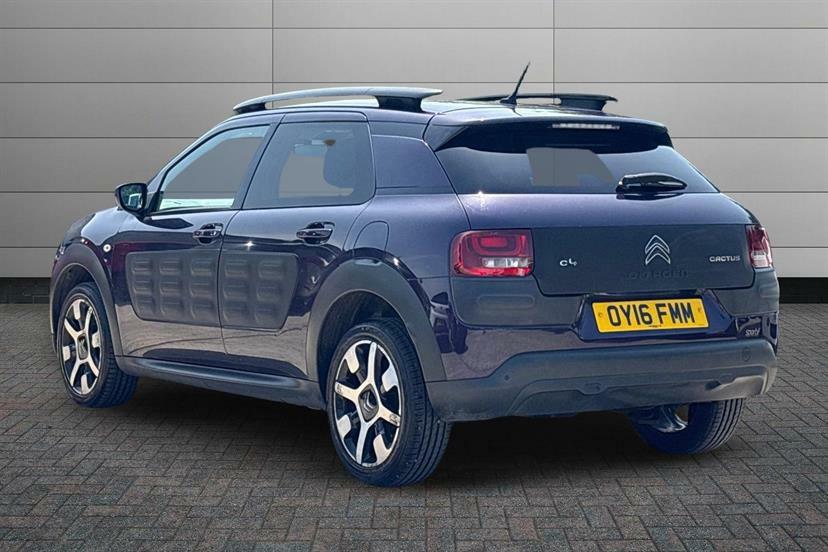 Citroen C4 Cactus 1.6 Bluehdi Flair Non Start Stop OY16FMM Purple #3