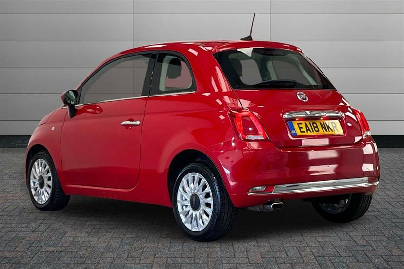 Fiat 500 1.2 Lounge Red #3