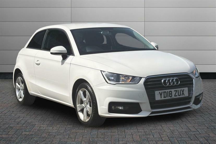 Audi A1 1.0 Tfsi Sport YD18ZUX White