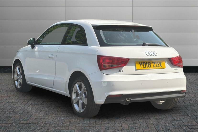Audi A1 1.0 Tfsi Sport YD18ZUX White #3