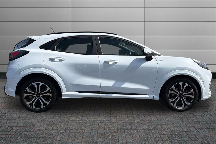 Ford Puma 1.0 Ecoboost Hybrid Mhev St-line RJ72KNN White #4