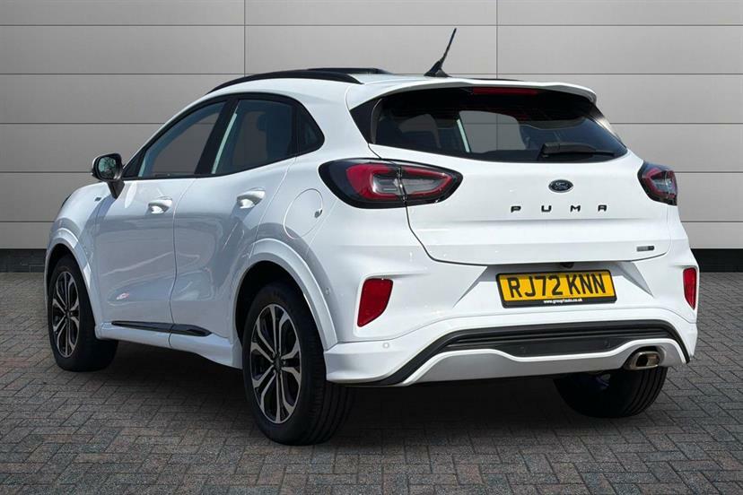Ford Puma 1.0 Ecoboost Hybrid Mhev St-line RJ72KNN White #3