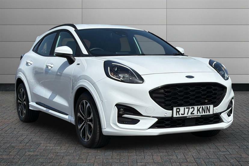 Ford Puma 1.0 Ecoboost Hybrid Mhev St-line White