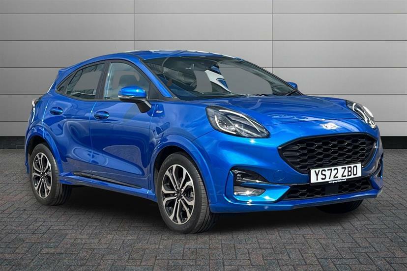 Ford Puma 1.0 Ecoboost Hybrid Mhev St-line Dct Blue