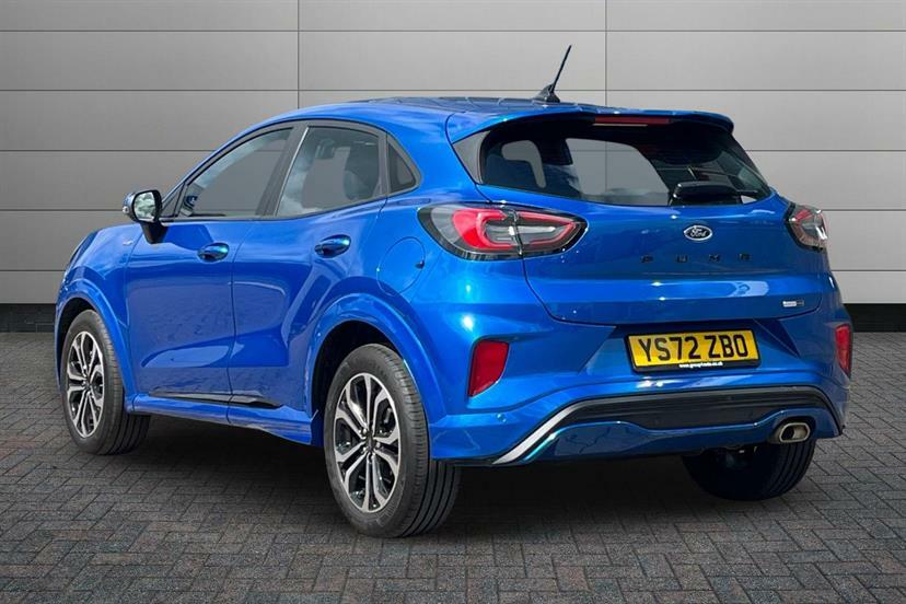 Ford Puma 1.0 Ecoboost Hybrid Mhev St-line Dct YS72ZBO Blue #3