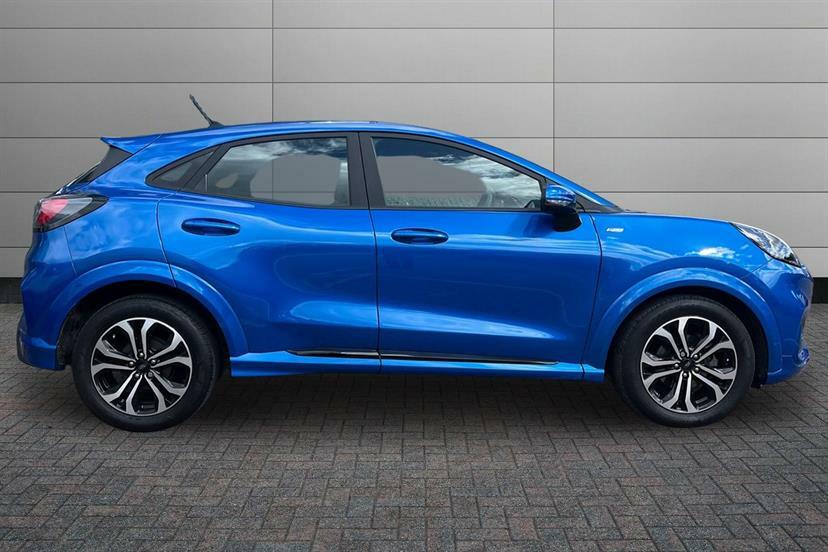 Ford Puma 1.0 Ecoboost Hybrid Mhev St-line Dct YS72ZBO Blue #4